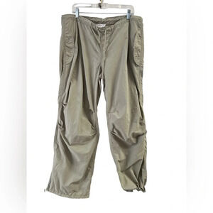 Rae mode grey parachute sweat pants